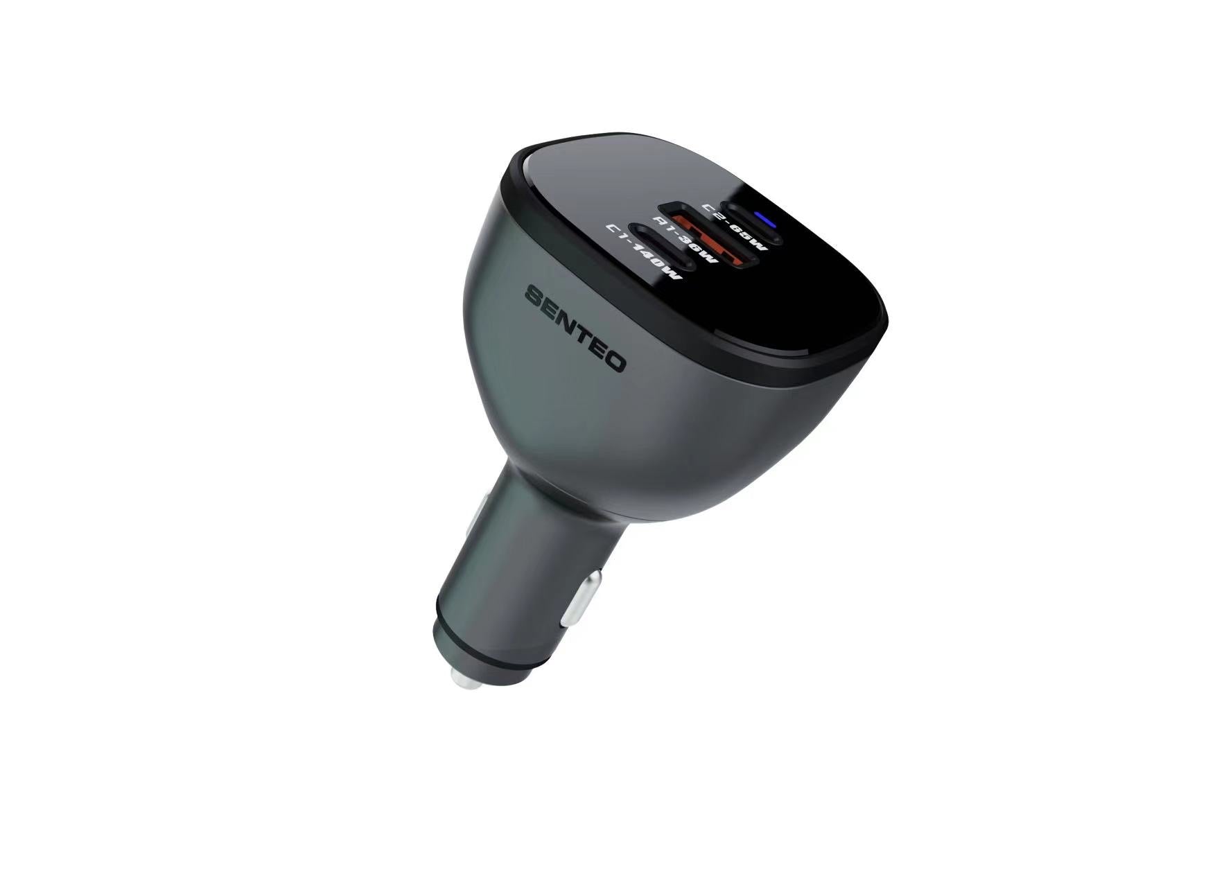 Senteo® Q-08 Crusser Series QC140W+36W+ 65W fast PD 3.0 165W fast Car charger Zigarettenanzünder