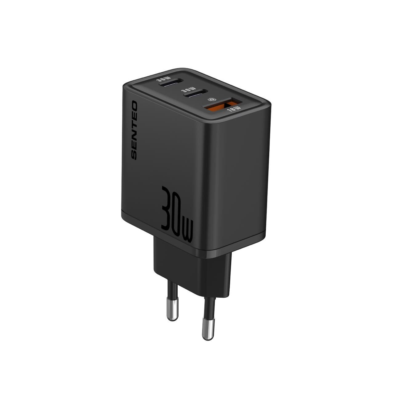 Senteo® Z-14 65W 3-Port Charger GaN Quick Charge Superfastcharging 2.0
