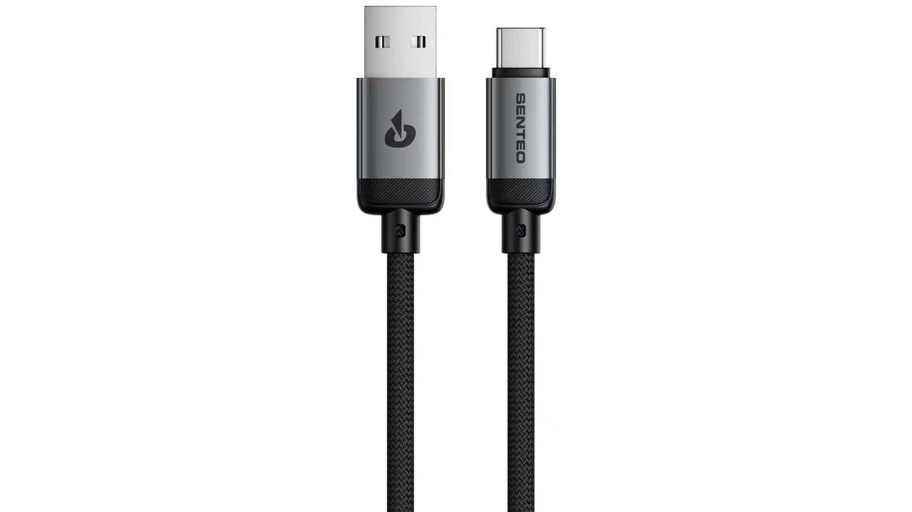 Senteo ST-01 Cable USB A a USB C 3A/20V nailon trenzado