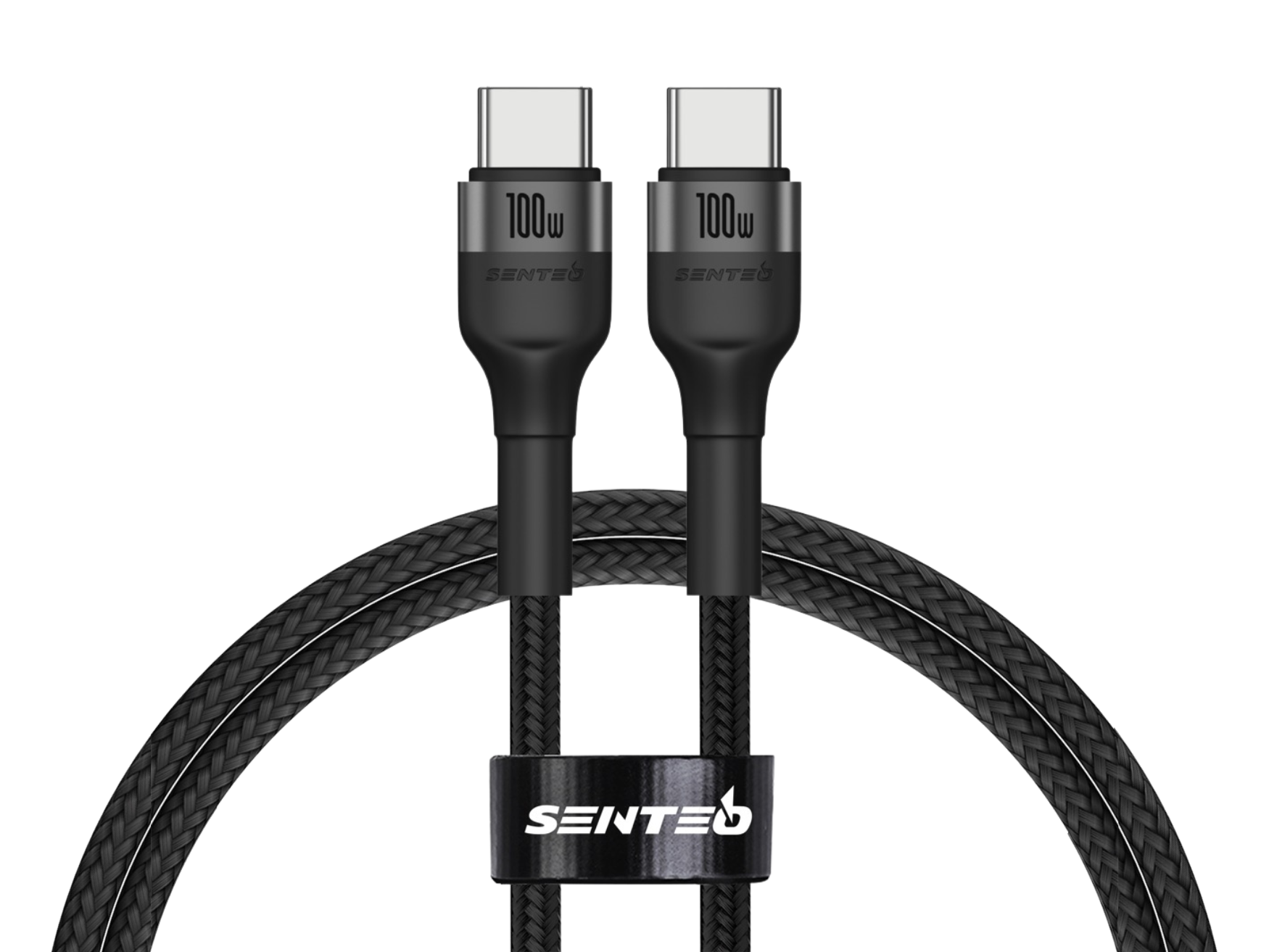 Senteo ST-01 100W USB C a USB C cable PD3.0 USB-C cable de carga 5A/20V
