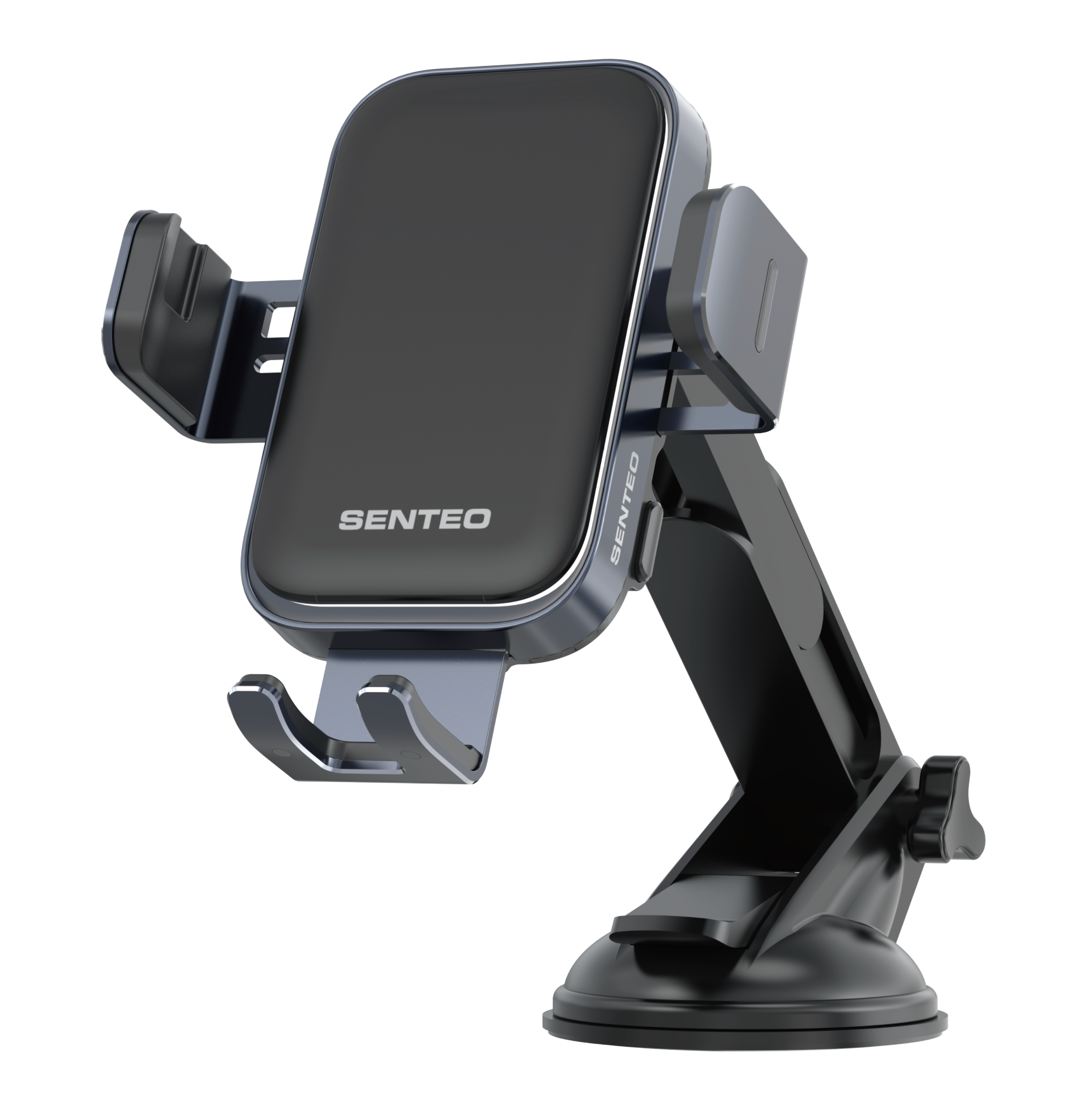 Senteo® Drift 1 Series SH-01 Cargador de Coche Inalámbrico Soporte para Smartphone Tablero 360°,