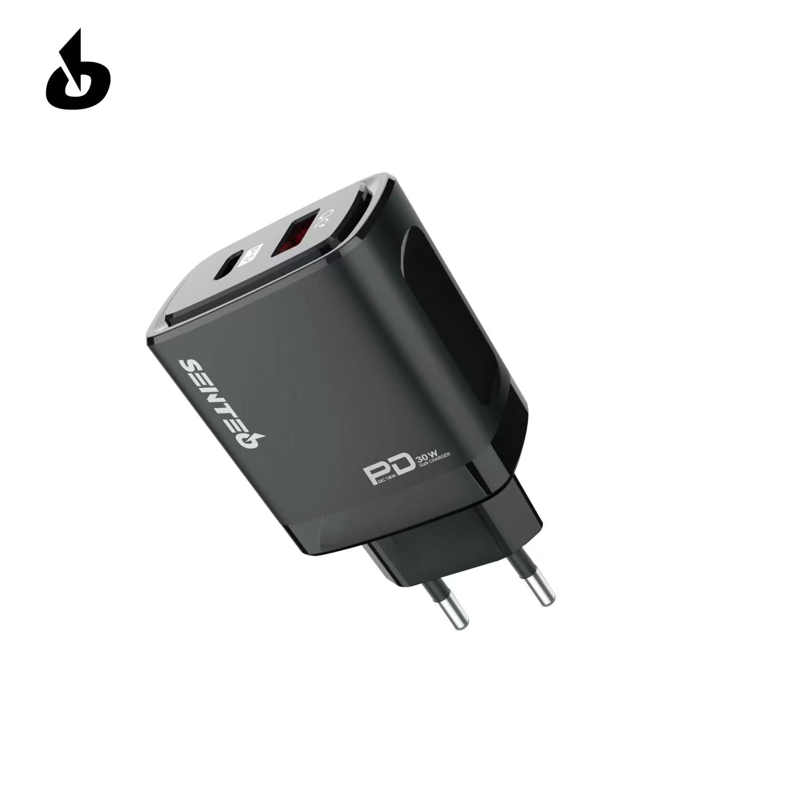 Set Senteo Z-01 30W con cable tipo C cargador de doble puerto cargador rápido PD Charge