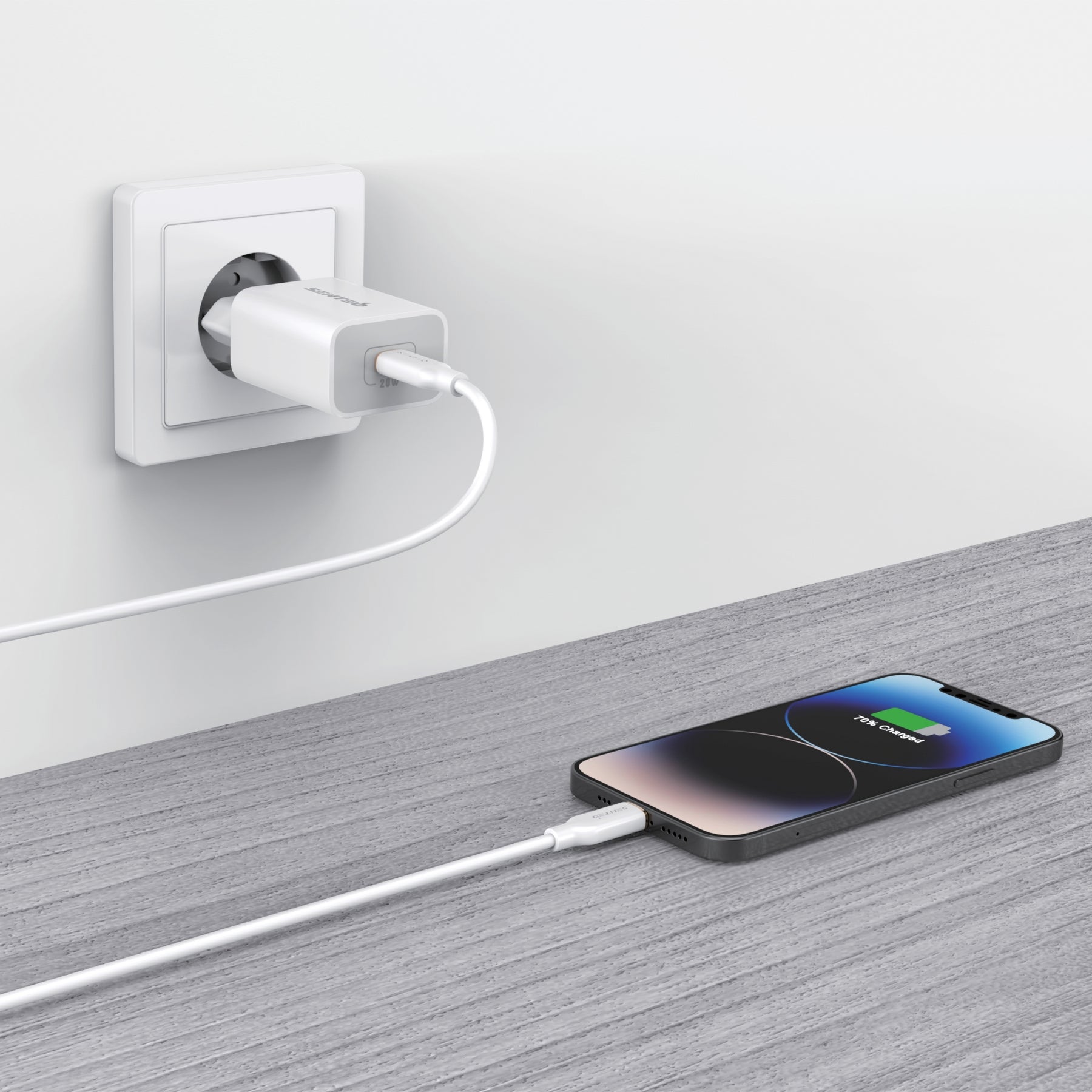 Senteo Z-08 20W Ladegerät PD 3.0 Charge Schnellladegerät