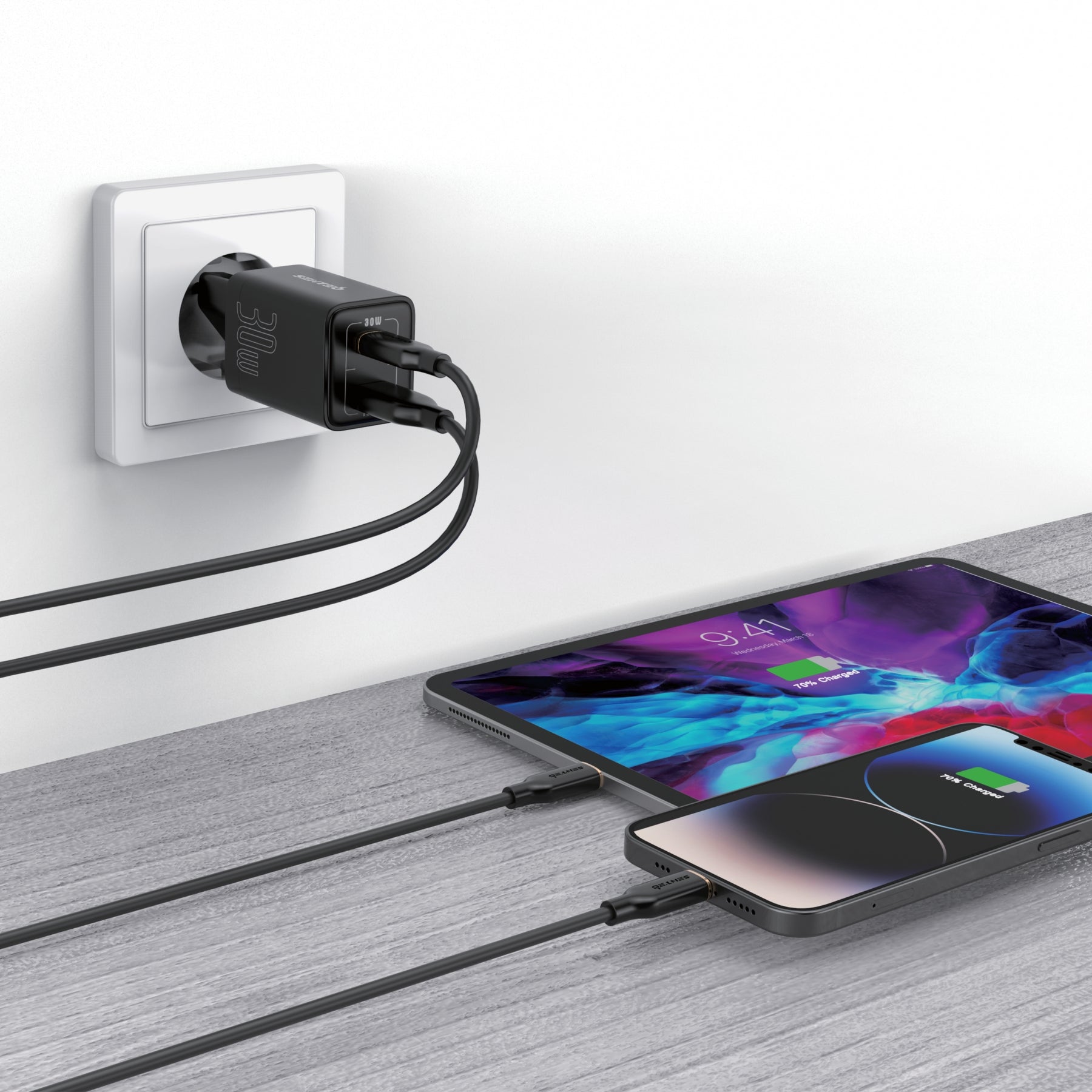 Senteo® Z-10 30W double port charger PD 3.0 Charge fast charger