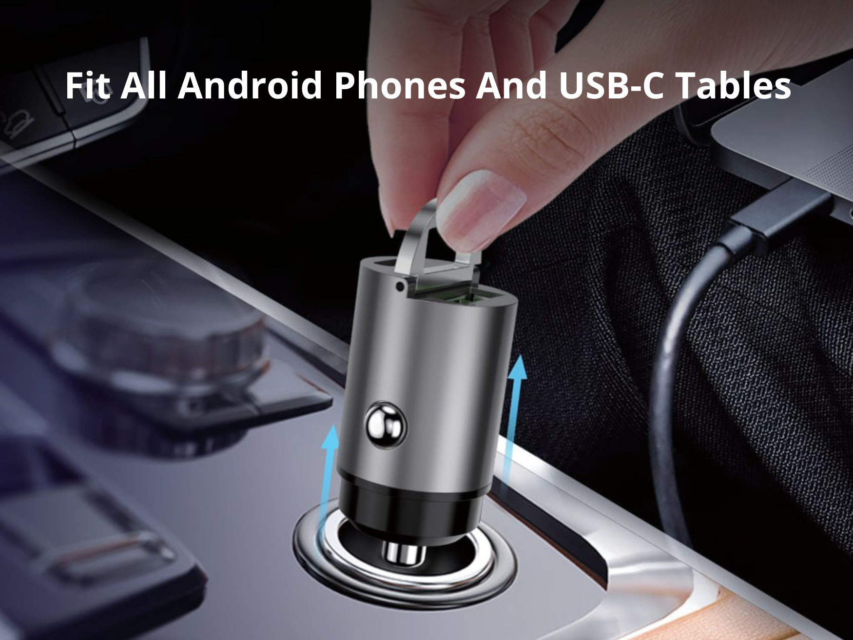 Encendedor de cigarrillos Senteo® Q-01 USB 20W PD 3.0 USB C cargador de coche