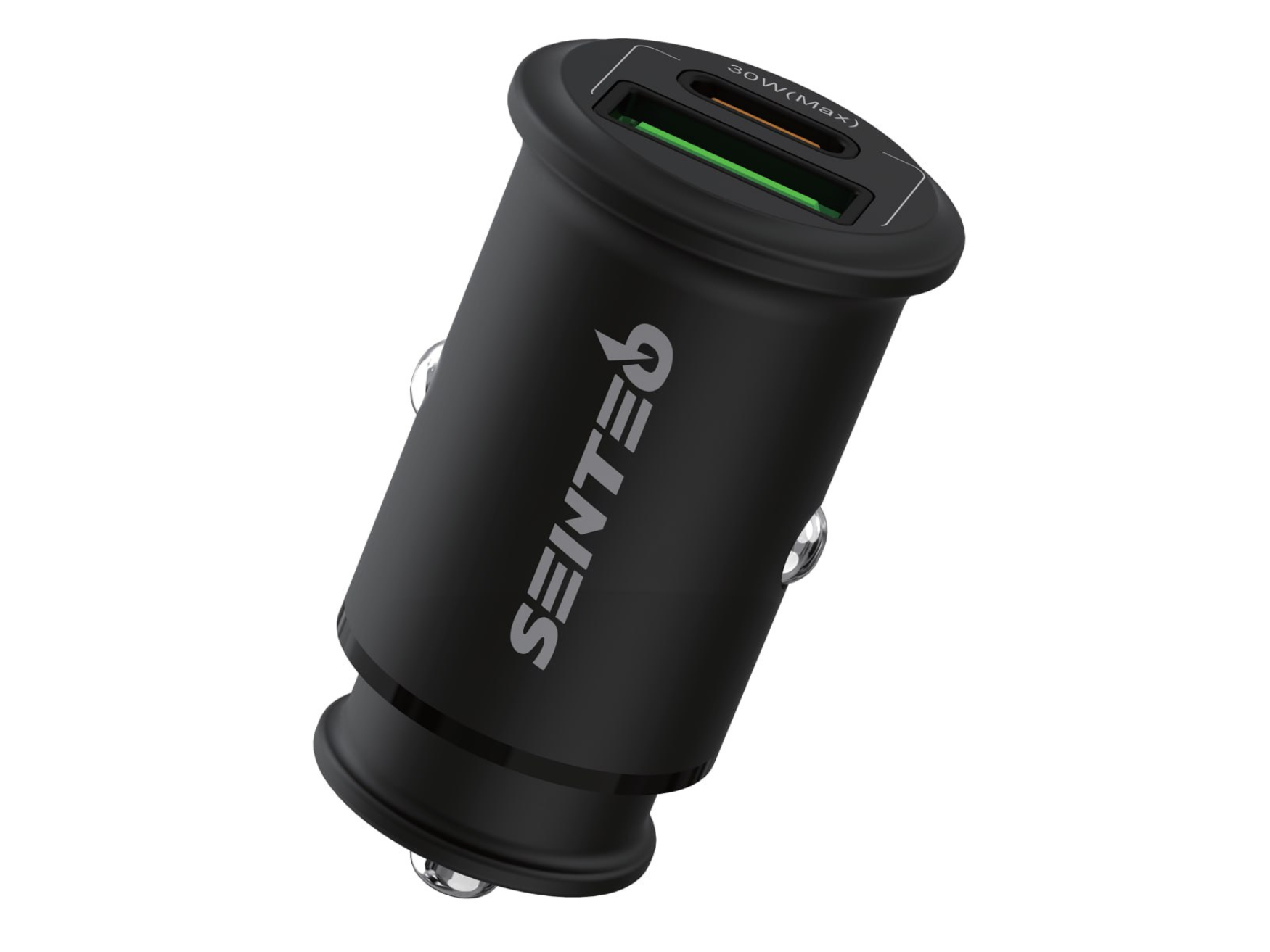 Senteo Q-02 Encendedor USB 30W PD 3.0 USB C Cargador de Coche
