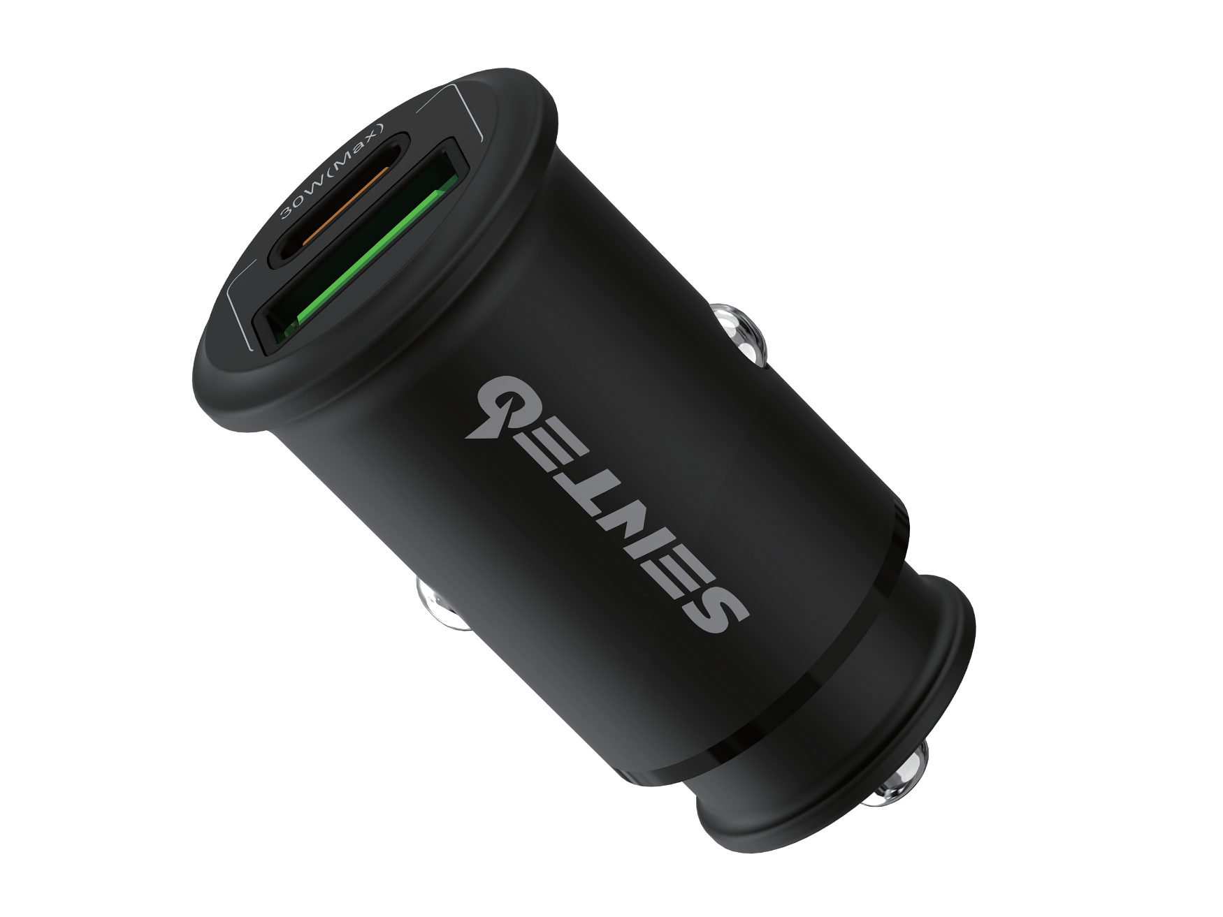 Senteo Q-02 Encendedor USB 30W PD 3.0 USB C Cargador de Coche