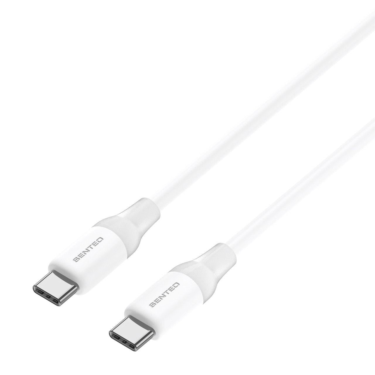 Senteo SL-07 3A skin silicon USB C - USB C Cable 100W 1,2M