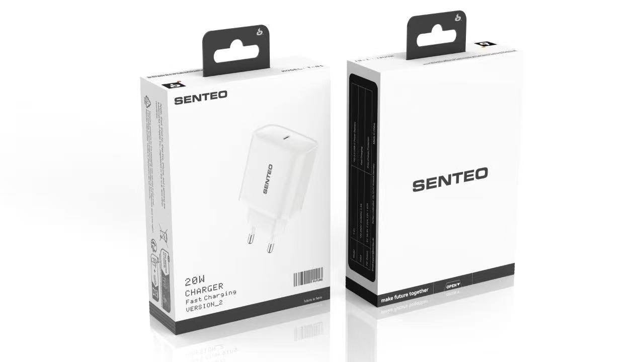 Senteo T-01 Schnellladegerät USB-C PD 20W  Version_2